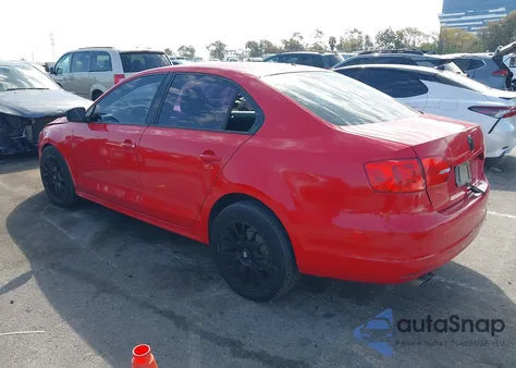 2011 Volkswagen Jetta 2.0L S из США, поврежденный, VIN 3VW2K7AJ0BM374480